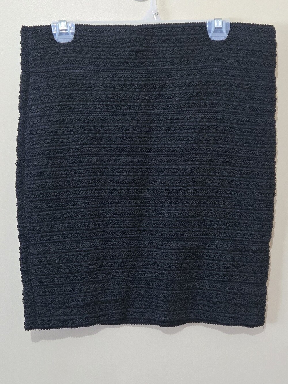 Forever 21 Black Textured Mini Skirt